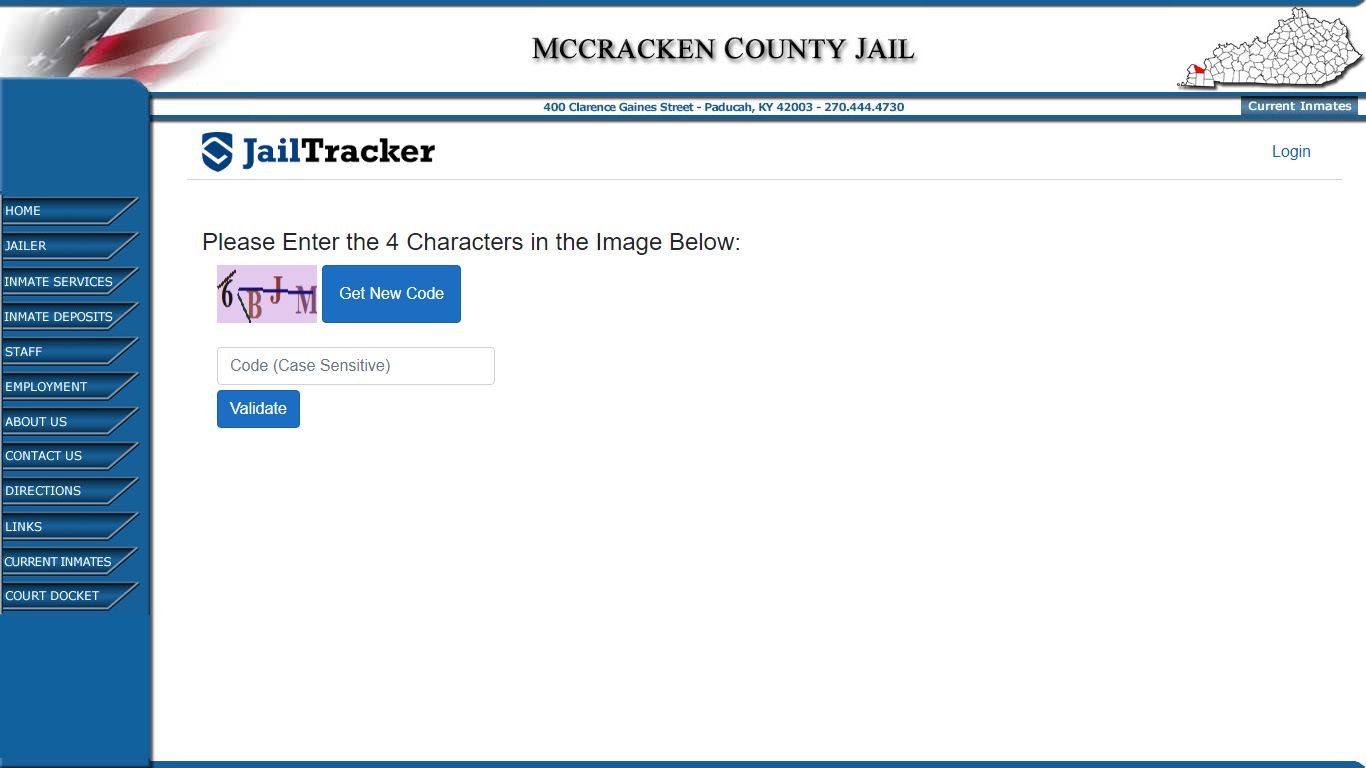 McCracken County Jail Inmates